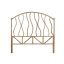 Ágytámla rattan 153x3x146 cm natúr