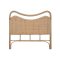 Ágytámla rattan 153x4x146 cm natúr