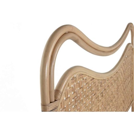 Ágytámla rattan 153x4x146 cm natúr