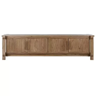   Tv-s szekrény újrahasznosított fa, szilfa 181x45x48 cm natúr
