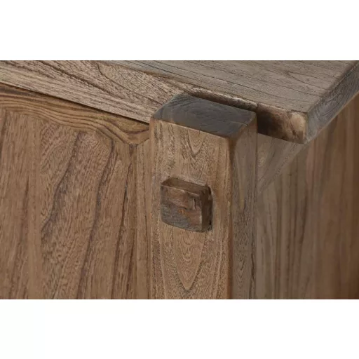 Tv-s szekrény újrahasznosított fa, szilfa 181x45x48 cm natúr