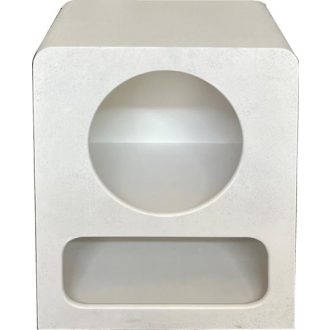 Éjjeliszekrény mdf 40x30x48 cm fehér