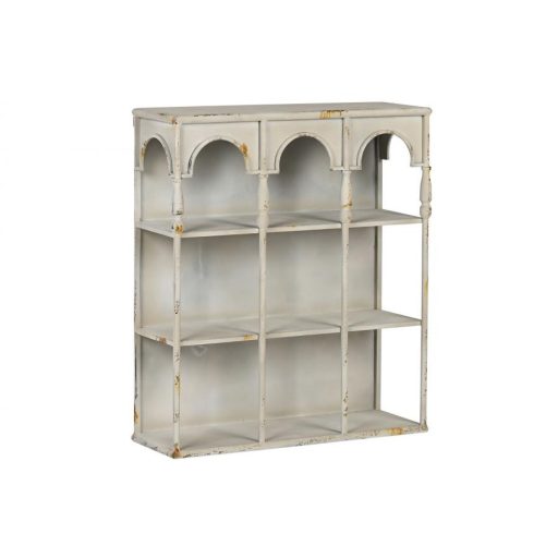 Polc fém 60x20x70 cm barna