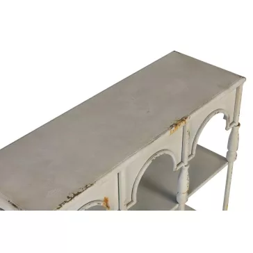 Polc fém 60x20x70 cm barna