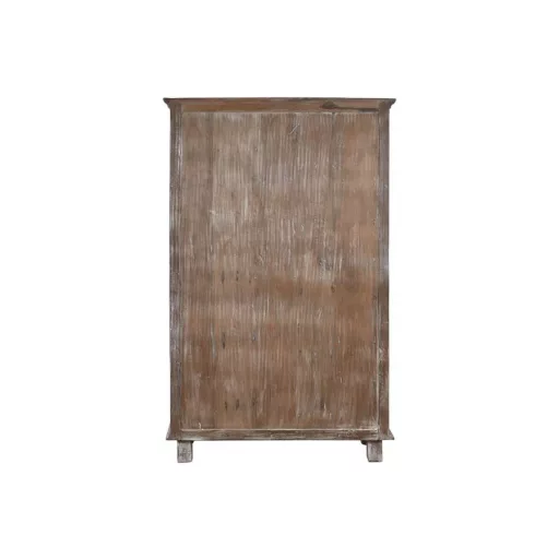 Szekrény teakfa 106x45x187 cm natúr