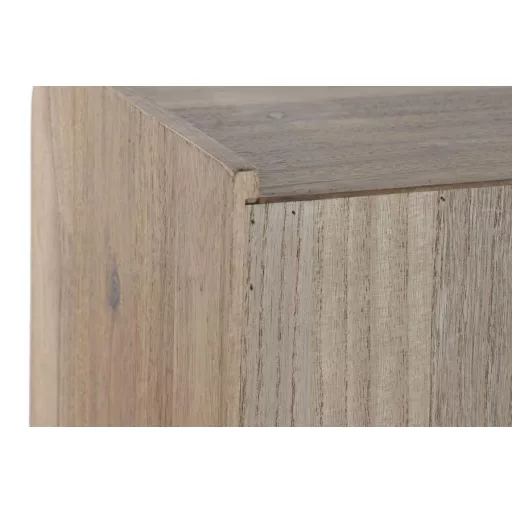 Komód mdf, akácfa 40x30x104,5 cm barna