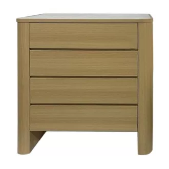 Komód márvány, mdf 76x40x100 cm natúr