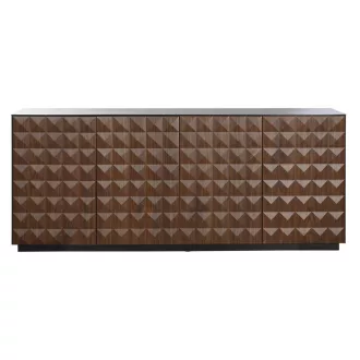 Komód mdf 188,4x42,1x80,6 cm barna