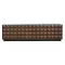 Tv-s szekrény mdf 161,2x40x45,5 cm barna