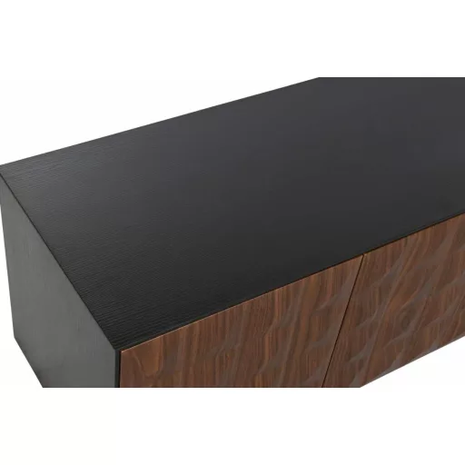 Tv-s szekrény mdf 161,2x40x45,5 cm barna