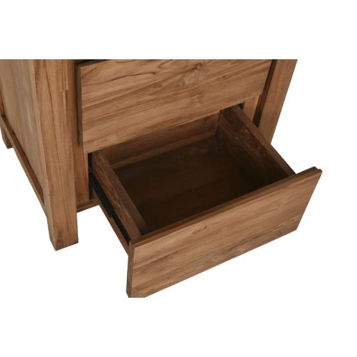 Bútor teakfa 60x40x190 cm natúr