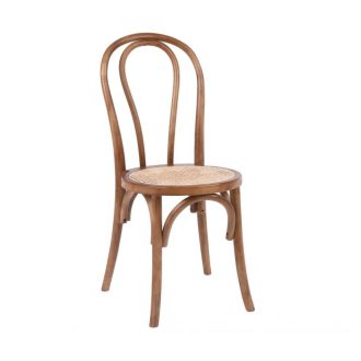 Szék gumi, rattan 42x42x88 cm natúr