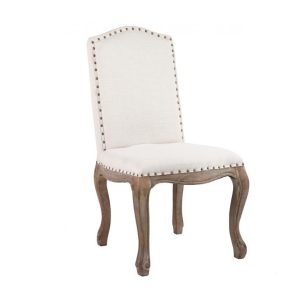 Silla caucho poliester 53x45x102 beige