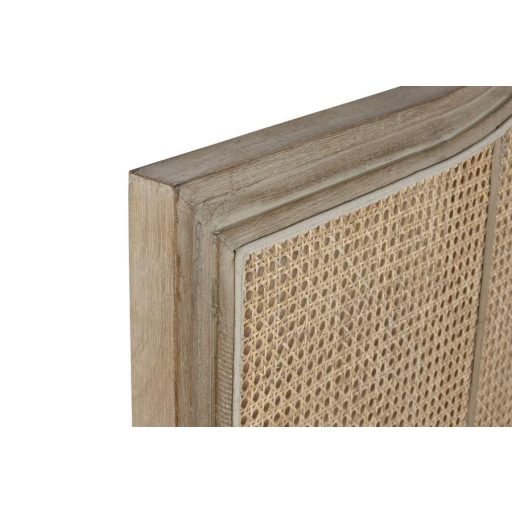 Ágytámla gumi, rattan 160x8x120 cm natúr