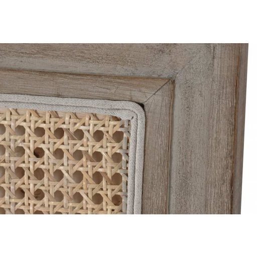 Ágytámla gumi, rattan 160x8x120 cm natúr