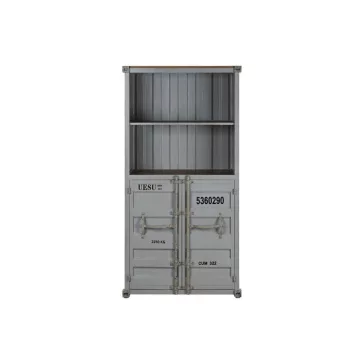 Polc fém, mdf 87x44x168,5 cm égkék