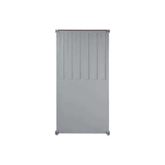 Polc fém, mdf 87x44x168,5 cm égkék