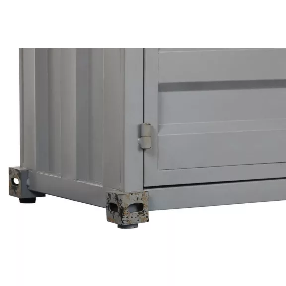 Polc fém, mdf 87x44x168,5 cm égkék
