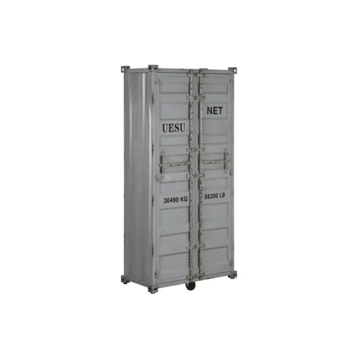 Palacktartó fém, mdf 76,5x41x157,5 cm égkék