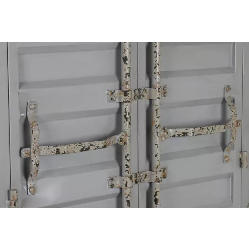 Palacktartó fém, mdf 76,5x41x157,5 cm égkék