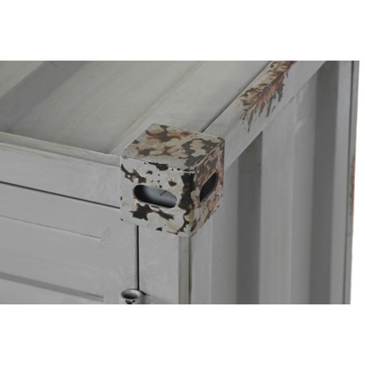 Palacktartó fém, mdf 77x41x64 cm égkék