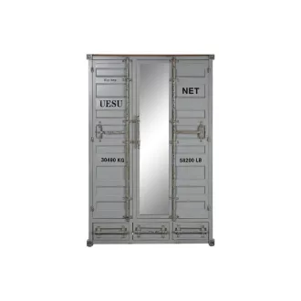 Szekrény fém 112x56x174 cm égkék