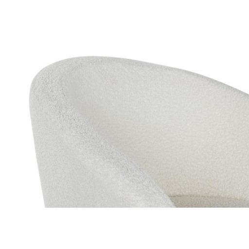 Szék poliészter, fém 1x1x1 cm fehér