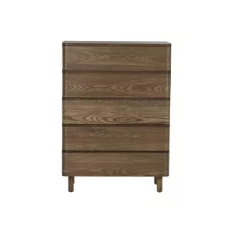 Fiókos szekrény mdf 80x40x112 cm natúr