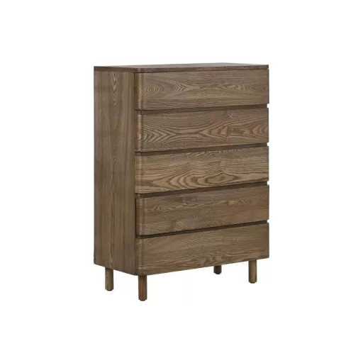 Fiókos szekrény mdf 80x40x112 cm natúr