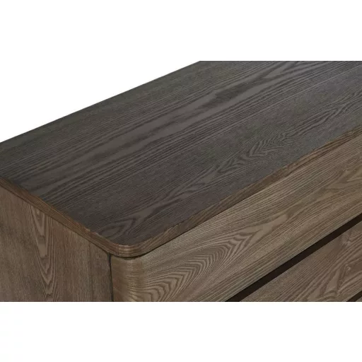 Fiókos szekrény mdf 80x40x112 cm natúr