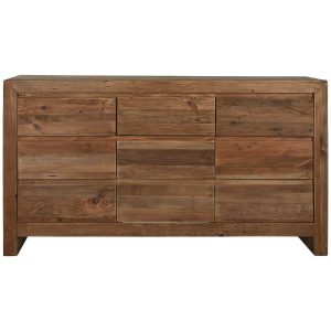 Comoda madera reciclada pino 161x48x90 76,00