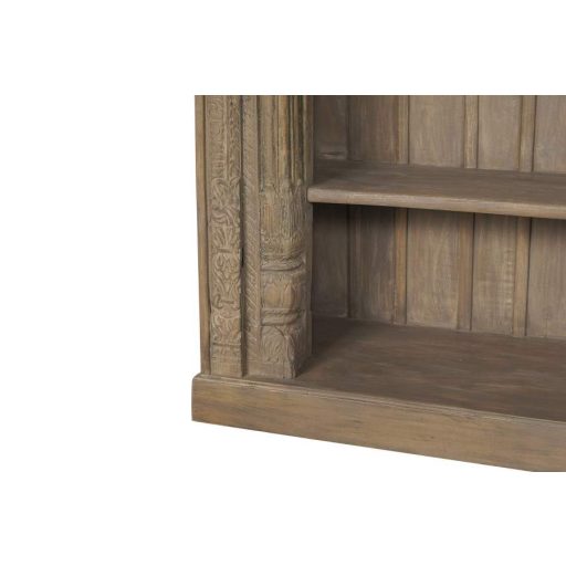 Polc teakfa 168x56x272 cm natúr