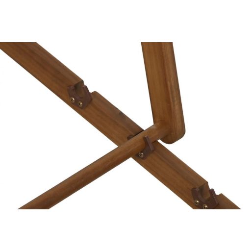 Napozóágy akácfa 96x57x83 cm fehér