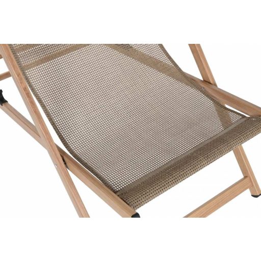 Napozóágy alumínium 61x110,5x97 cm natúr