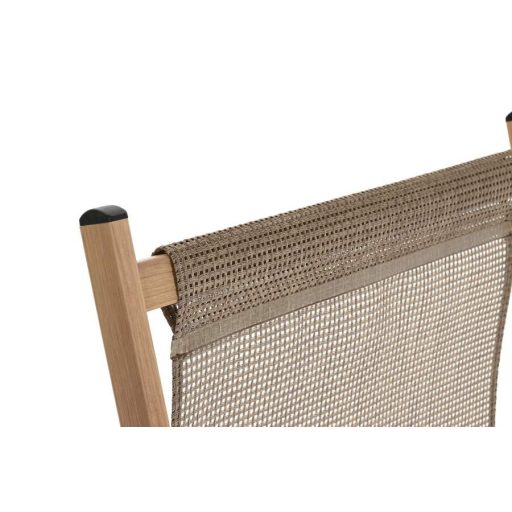 Napozóágy alumínium 61x110,5x97 cm natúr