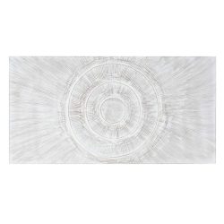 Ágytámla mdf 160x3x80 cm fehér