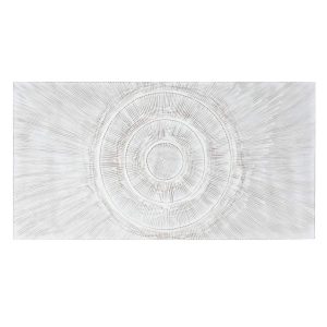 Ágytámla mdf 160x3x80 cm fehér