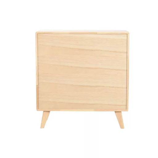 Tálalószekrény gumifa 73,5x35x78 cm natúr