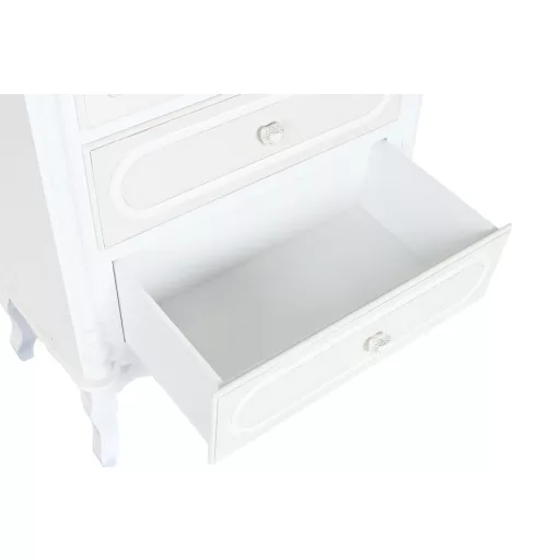 Vitrin fa 76x39x193 cm fehér