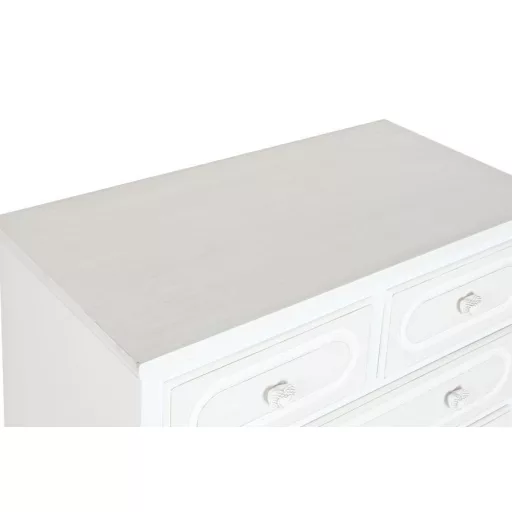 Fiókos szekrény mdf 80x42x105 cm fehér