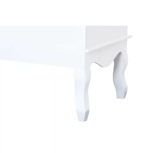 Fiókos szekrény mdf 80x42x105 cm fehér