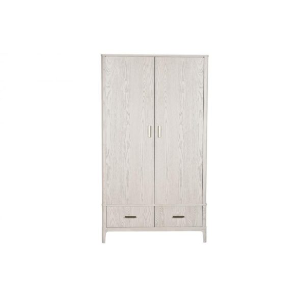 Szekrény fém 110x60x195 cm fehér