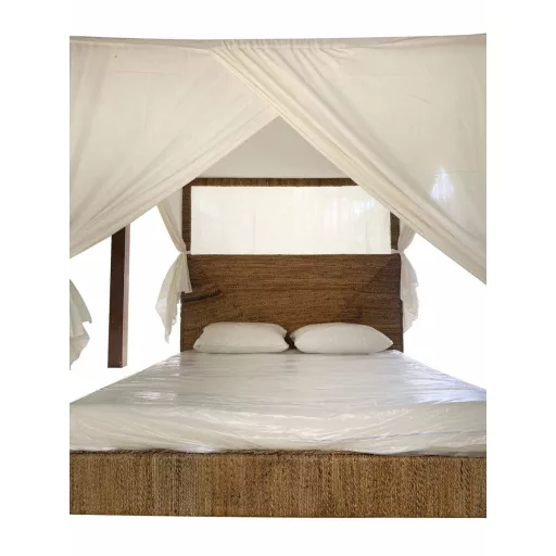 Ágy banánrost 209x188x198 cm natúr