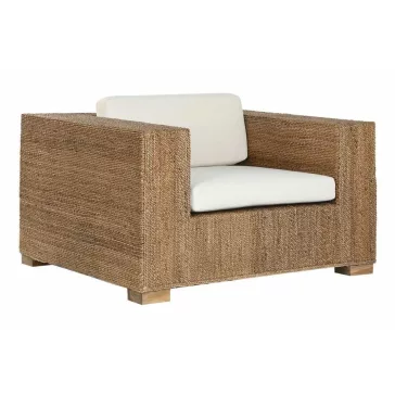 Fotel vessző 117x92x65 cm natúr