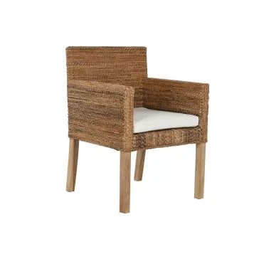 Fotel vessző 60x60x86 cm natúr