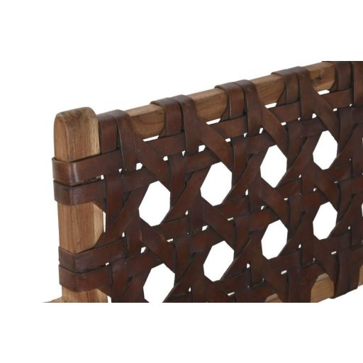 Karosszék teakfa 61x66x74 cm barna