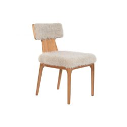 Szék fa 52,5x59x82 cm bézs