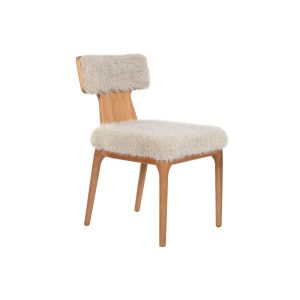 Szék fa 52,5x59x82 cm bézs