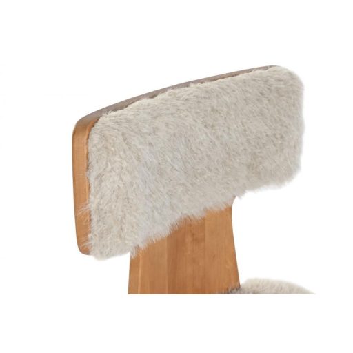Szék fa 52,5x59x82 cm bézs
