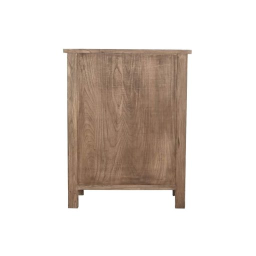 Szekrény tömör szilfa 102x40x132 cm natúr